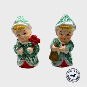 Vintage Christmas Tree Children Shakers
